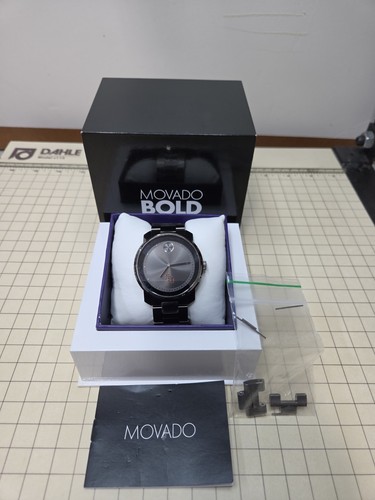 Movado bold swiss quartz - quartz, 42mm